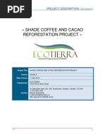 Proyecto de carbono cafe y cacao bajo sombra