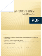 Upravljanje Obrtnim Kapitalom PDF