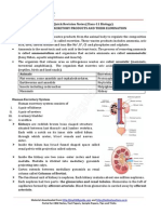 11 Biology Notes ch19 Excretory Products and Their Elimination PDF