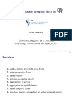 Spatial and Spatio-Temporal Data In: Edzer Pebesma