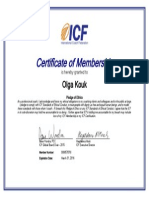 Membership Certificate