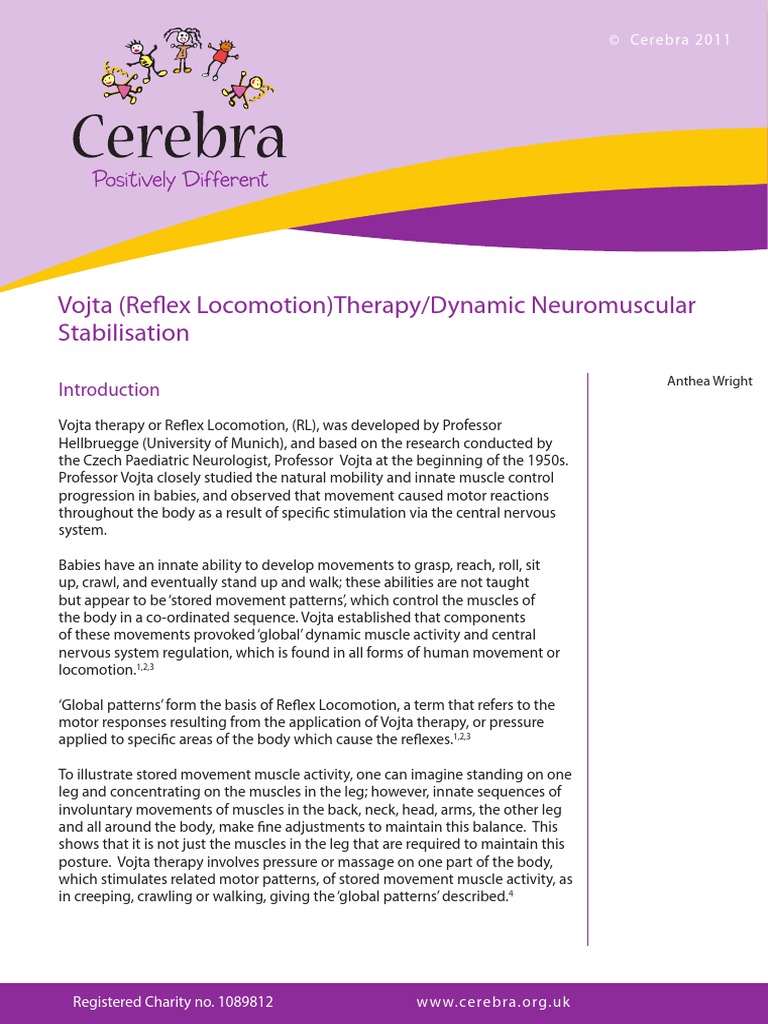 Vojta Therapy | Balance (Ability) | Physical Therapy