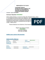 Indicação N 0171-2015 Solicita Ao Governador Pezão A Melhora No Abastecimento de Água No Bairro Parque Jordão em B Roxo PDF