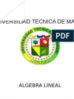 Universidad Tecnica de Manabi Algebraaa