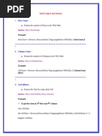 12-Web Table Methods