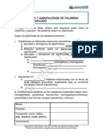 Ejercicio Clases de Palabras Segun Su Significado 240