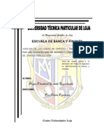 Analisis de Las Lineas de Credito y Garantias Exigidas PDF