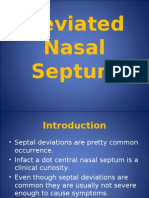 Deviated Nasal Septum