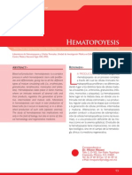 Hematopoyesis Articulo Español
