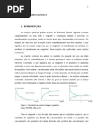 Relatório de Química Experimental - Equilíbrio Químico