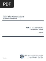 Office of the Auditor General Report