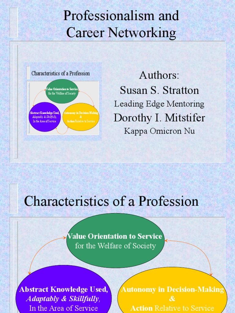 Six Traits of Professional Style | PDF | Profession | Intellectual