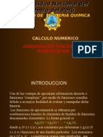 Aproximacion Funcional e Interpolacion