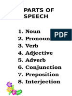 8 Parts of Speech