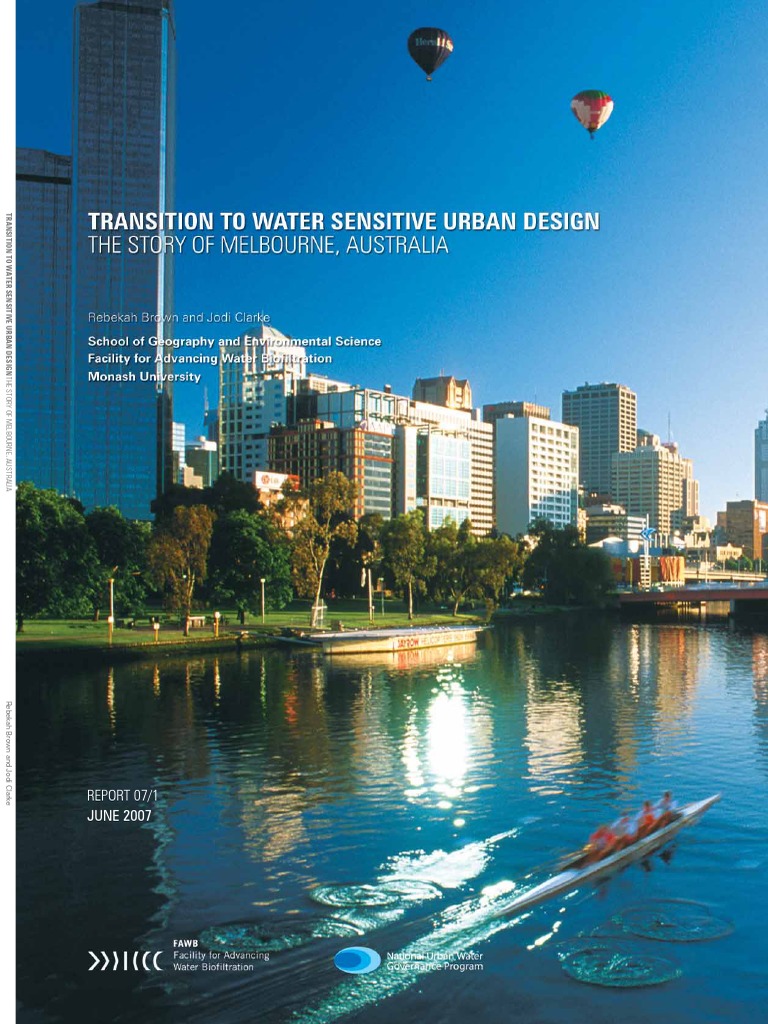 Transition To Water Sensitive Urban Design The Story of Melbourne ...