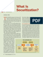 Basics of Securitisation of Assets