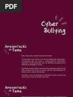 Apresentação Estudo de Caso modelo ENAP - Cyberbullying