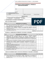 Ficha de Evaluacion Del Aprendizaje 2015