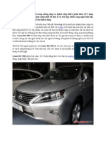 Lexus RX - SUV Hạng Sang Được Ưa Chuộng Nhất