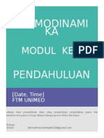 Cover Modul TERMODINAMIKA 1