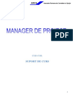 Manager de Proiect-SUPORT CURS