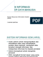 Sistem Informasi SDM