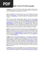 Download Geography Terms by shahidjilani SN27215143 doc pdf