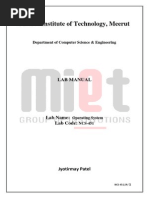 Ncs-451 Lab Manual