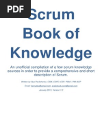 Scrum Book of Knowledge - V1.0