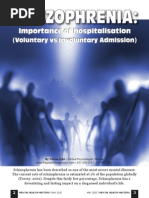 Schizophrenia- Importance of Hospitalisation