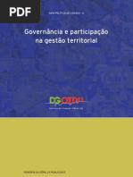 Governança e Participação na Gestão Territorial