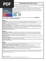 School Excellence Framework (Table)
