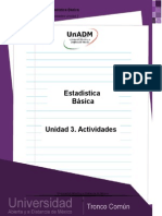 Actividades de Aprendizaje U3