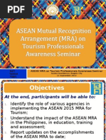 Briefing On ASEAN MRA 100713