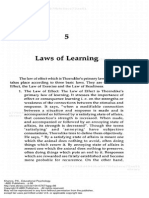 Educational Psychology Laws of Learning