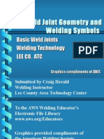 Weld Joint Geometry and Welding Symbols