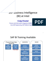 SAP Business Intelligence (BI) at Intel: Craig Chvatal