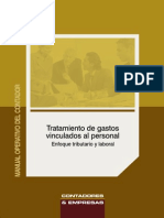 2-Tratamiento de Gastos Vinculados Al Personal