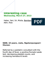 Interesting Case 27.03.2013
