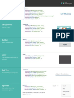 Common Android Views Cheat Sheet