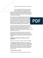 Alimentación y Nutrición Durante La Adolescencia