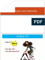 Adjectives and Adverbs Class 9