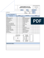 Formato Check List Inspeccion Control Payloader