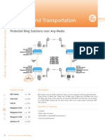 Utilities and Transportation: Protected Ring Solutions Over Any Media