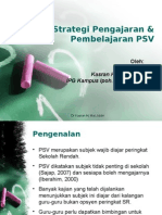 Strategi PDP PSV
