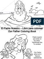 El Padre Nuestro - Libro para Colorear - Our Father Coloring Book