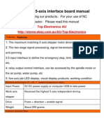 5-Axis Interface Board Manual