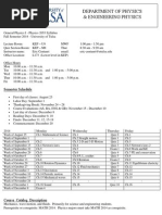 PHYS 2053 - General Physics I Syllabus f2014