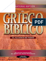 Antonio Septien - Griego Biblico (Limitado)