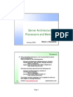 ServerArchitectures-ProcessorsandMemories